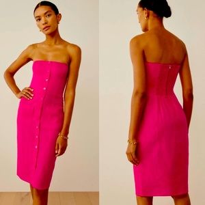 COPY - COPY - Reformation Prescott Linen Dress